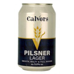 Calvors Pilsner Lager - Beers of Europe