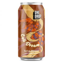 One Drop Brewing Cali Dream SoCal Pilsner 440ml - The Beer Cellar