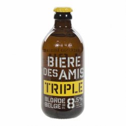 Biere des amis triple  33 cl  Fles - Drinksstore
