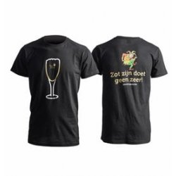 De Halve Maan Brugse Zot T-shirt zwart - Brouwerij De Halve Maan