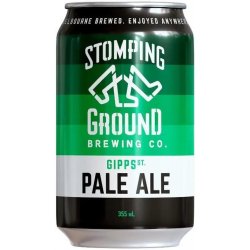 Stomping Ground Gipps St Pale Ale 355ml - BoozeBud