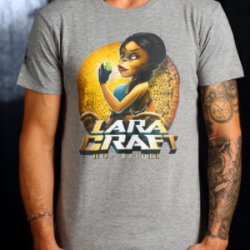 3Monos Camiseta Lara Craft (unisex) - 3Monos