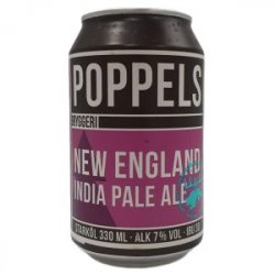 Poppels Bryggeri  New England India Pale Ale 33cl - Beermacia