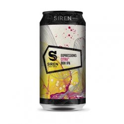 Siren Expressions Citra Ddh Ipa 44Cl 5.2% - The Crú - The Beer Club