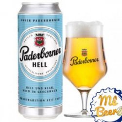 Paderborner Hell 5,1% – Lon 500ml – Thùng 24 Lon - BIA NHẬP ĐÀ NẴNG