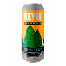 Cerveza Keyer Die Kiefern American Amber Ale Lata 473cc - Cervezas del Mundo