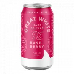 Cheeky Monkey Great White Raspberry Hard Seltzer - Cheeky Monkey Brewing Co