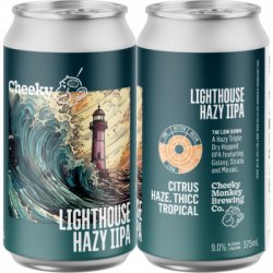 Cheeky Monkey Lighthouse Hazy IIPA - Cheeky Monkey Brewing Co