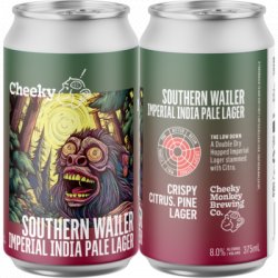 Cheeky Monkey Southern Wailer Imperial India Pale Lager - Cheeky Monkey Brewing Co