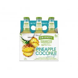 Smirnoff Sourced Pineapple Coconut Smirnoff Sourced Pineapple Coconut
