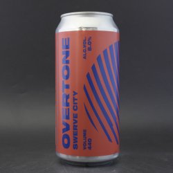 Overtone - Swerve City - 8% (440ml) - Ghost Whale