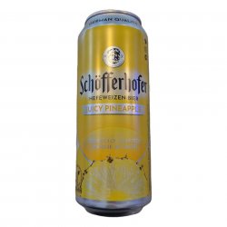 Schöfferhofer, Juicy Pineapple Wheat Beer, Radler, 2.5%, 500ml - The Epicurean