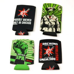 Revolution Can Koozies - Revolution Brewing