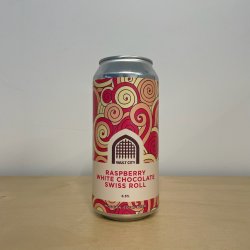 Vault City Raspberry White Chocolate Swiss Roll (440ml Can) - Leith Bottle Shop