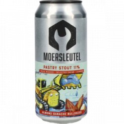 De Moersleutel Almond Ganache Bulldozer Pastry Stout - Drankgigant.nl