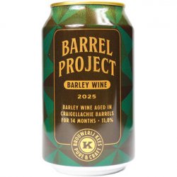 Kees Barrel Project 2025 Barley Wine Craigellachie - Drankenhandel Leiden / Speciaalbierpakket.nl