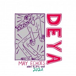 CROWLER - DEYA Brewing Co - May Echoes - 5.3% (500ml) - Ghost Whale