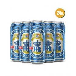 Hofbräuhaus Helles Lager Caja 24x50cl Lata - Beer Republic