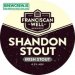 Franciscan Well - Shandon Stout - 4.3% ABV, 30l Keg (53 Pints) 