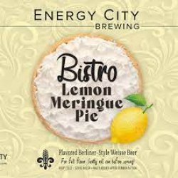 Bistro Lemon Meringue Pie, Energy City Brewing - Nisha Craft