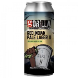 Gorilla Red Indian Pale Ale Lager II 0.5L - Mefisto Beer Point