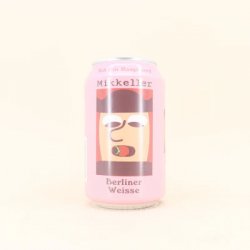 Mikkeller Hallo Ich Bin Berliner Weisse Raspberries Mikkeller Hallo Ich Bin Berliner Weisse Raspberries