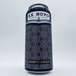 Ex Novo Krispy’s Kolsch Can - Bottleworks