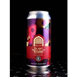 Vault City Brewing You Won’t Believe It’s Not Crumble!