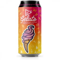 Funky Fluid Gelato: Pink Guava, Passion Fruit & Peach