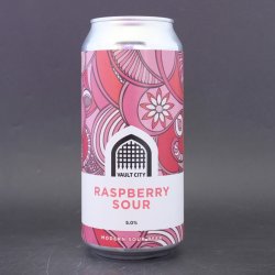 Vault City - Raspberry Sour - 5% (440ml) - Ghost Whale