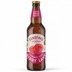 Sandford Orchards, Berry Lane Raspberry Cider, 500ml Bottle - The Fine Wine Company