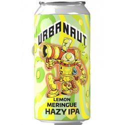 Urbanaut Lemon Meringue Hazy IPA 440ml - The Beer Cellar