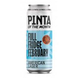 Pinta Full Fridge February  American Lager 0,5l puszka - Alko Spot