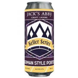 Keller Series: German Style Porter, Jack’s Abby Craft Lagers - Nisha Craft