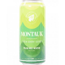 Montauk Brewing Company Palm Tree Winter - Half Time