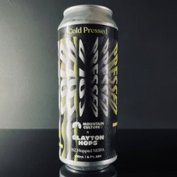 Mountain Culture Beer Co. Cold Pressed Mountain Culture Beer Co. Cold Pressed
