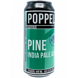 Poppels Bryggeri Pine India Pale Ale - ’t Biermenneke