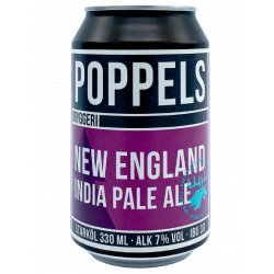 Poppels Bryggeri New England India Pale Ale - ’t Biermenneke