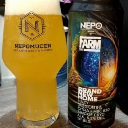 Nepomucen Farm Brand New Home Hazy Session IPA 5.2% 0,5L - Sklep Impuls