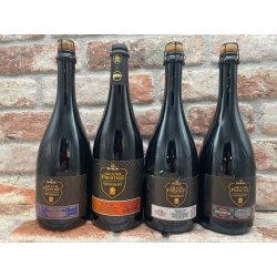 Hertog Jan Grand Prestige Volledige set Vatgerijpt 4 flessen zonder doos 2017 Barleywine - 75 CL - House of Beers Uden