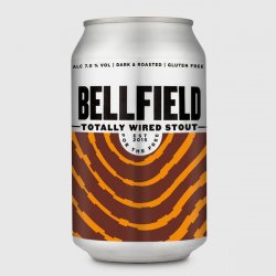 Bellfield Brewery, Totally Wired Stout , 330ml Can - The Fine Wine Company