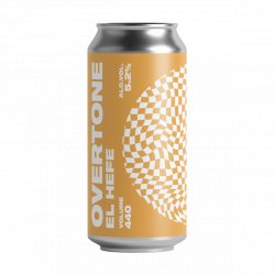 Overtone Brewing Co,  El Hefe American Hefeweizen 440ml Can - The Fine Wine Company