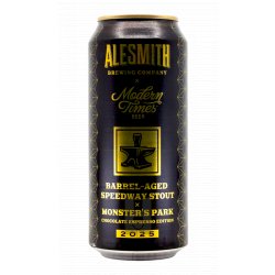 AleSmith Brewing Company Barrel Aged Speedway Stout: Monsters Park Chocolate Espresso Edition