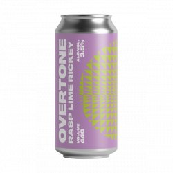 Overtone Brewing Co,  Rasp Lime Rickey Session Sour  440ml Can - The Fine Wine Company