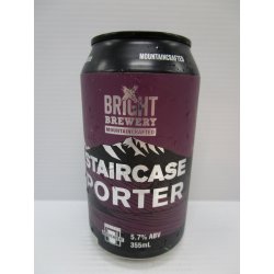 Bright Staircase Porter 5.7% 355ml - Grape & Grain