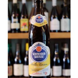 SCHNEIDER WEISSE (TAP 1) HELLE WEISSE - Otherworld Brewing ( antigua duplicada)