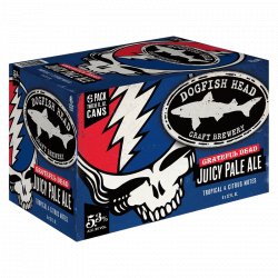 Dogfish Head Craft Brewery Grateful Dead Juicy Pale Ale