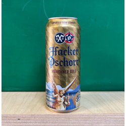 Hacker Pschorr Munchner Gold Can - Keg, Cask & Bottle