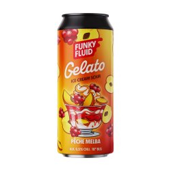 Funky Fluid Gelato: Peche Melba (2025) 500ml - Funky Fluid