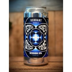 Verdant Brewing Co People, Money, Space, Time
